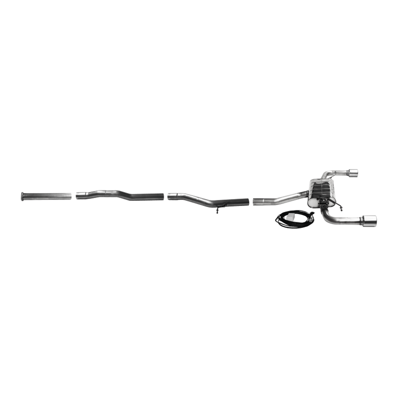 Volvo S60 - Bastuck Duplex Auspuff Anlage Ø 70MM (Gps)